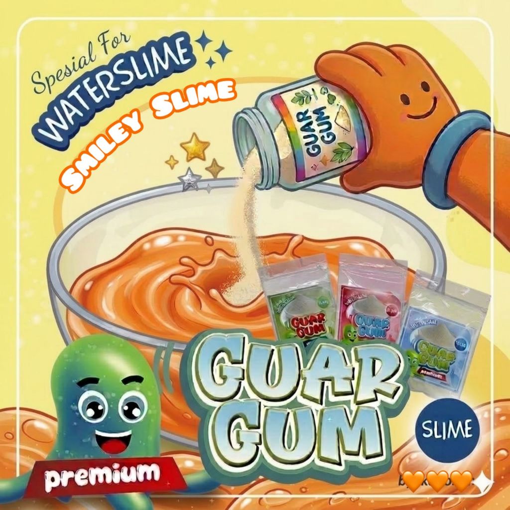 Guar Gum PREMIUM - Bubuk Guar Gum Water Slime