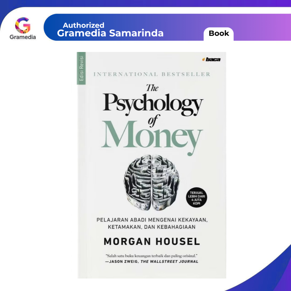 Gramedia Samarinda - The Psychology of Money Edisi Revisi