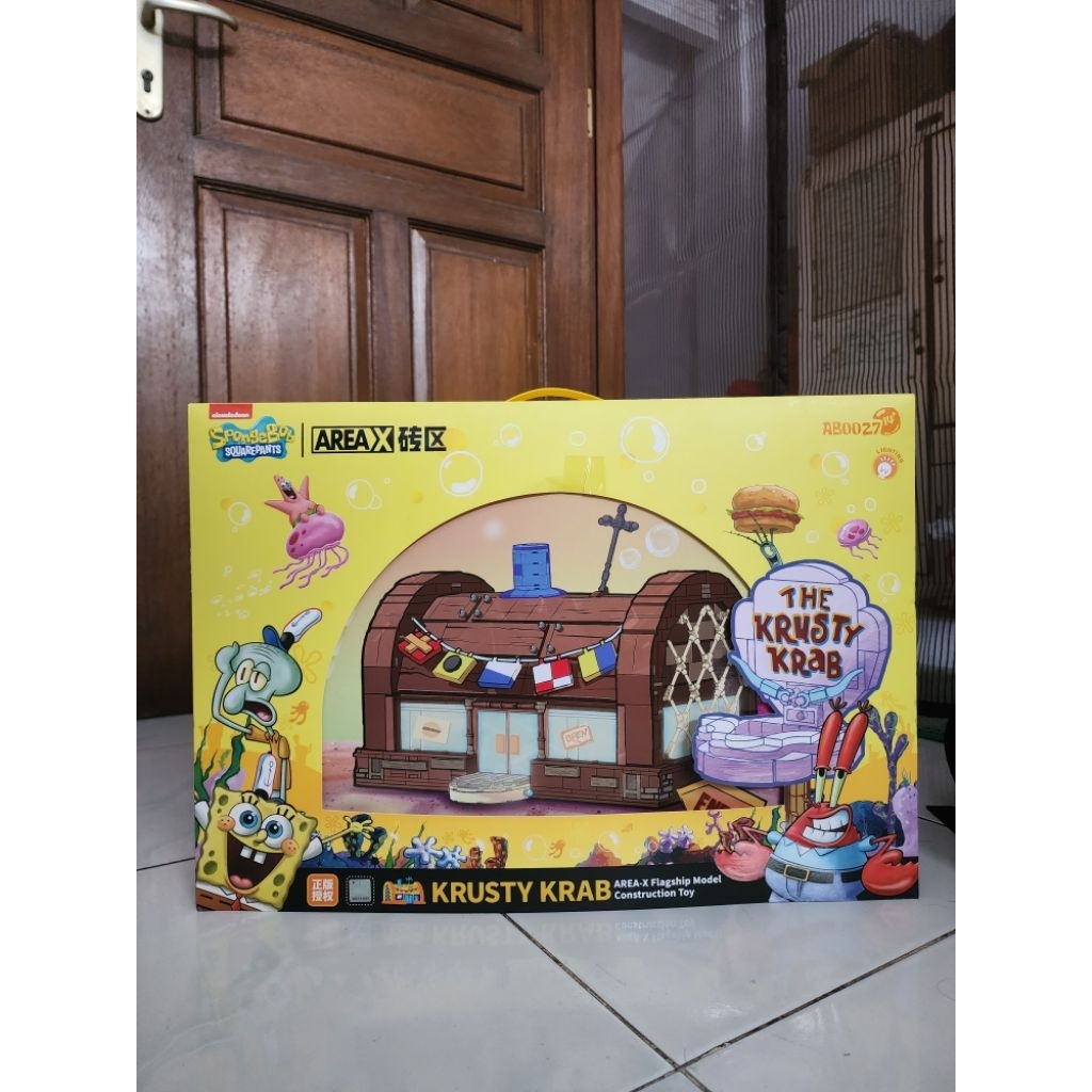 Bricks Spongebob Area-X AB0027 Krusty Krab
