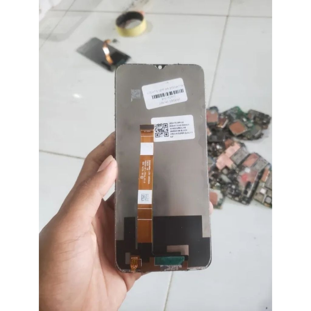 Lcd Tc Hp Oppo A31 Kondisi Lcd Sedaw Cabutan normal