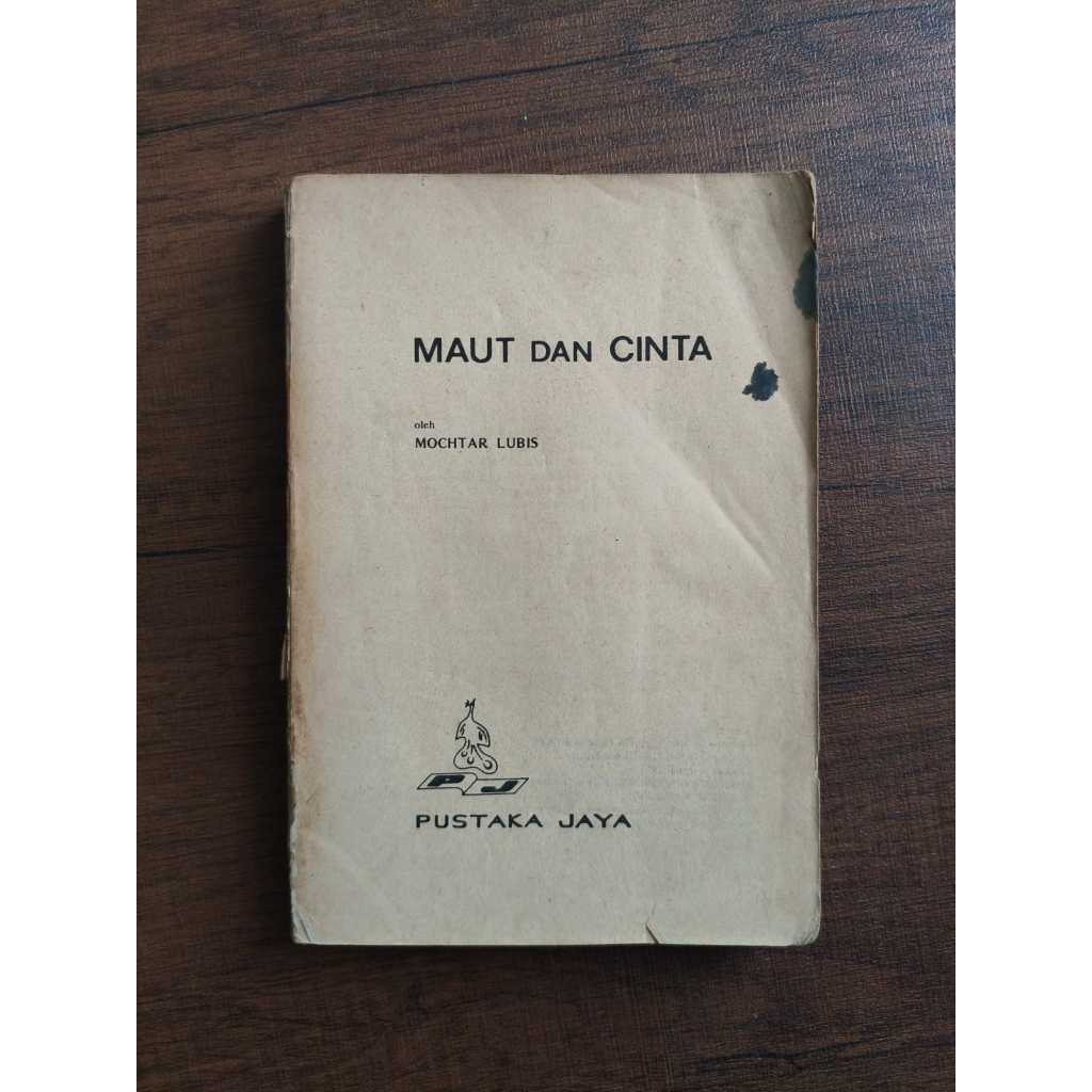 Maut dan Cinta - Mochtar Lubis (minus sampul depan tidak ada)