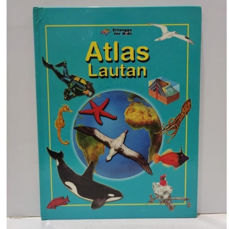 ATLAS LAUTAN - ERLANGGA FOR KIDS