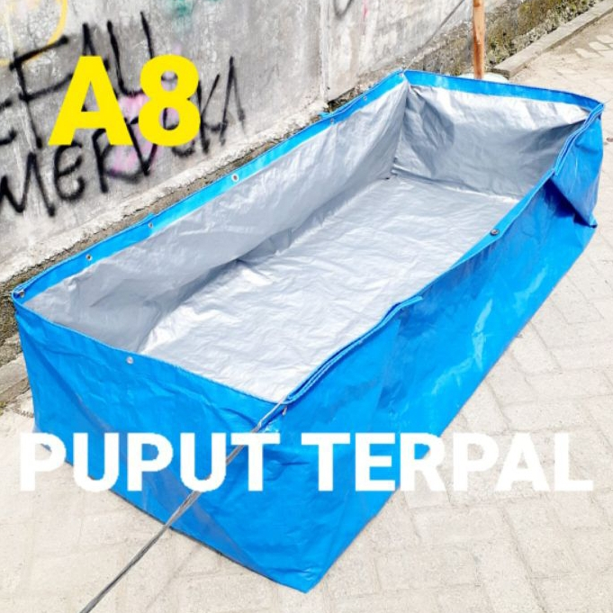Terpal Kolam Ikan 300x200x50 A8 Kolam Terpal Budidaya