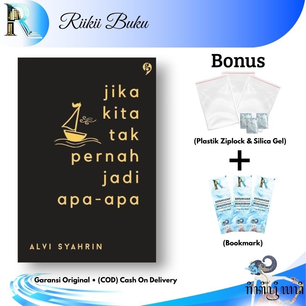 Buku Preloved Jika Kita Tak Pernah Jadi Apa-apa - Alvi Syahrin