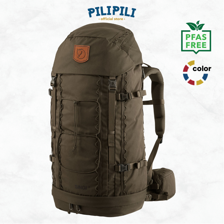 Fjallraven Singi 48 - Original Tas Backpack Hiking Trekking Outdoor