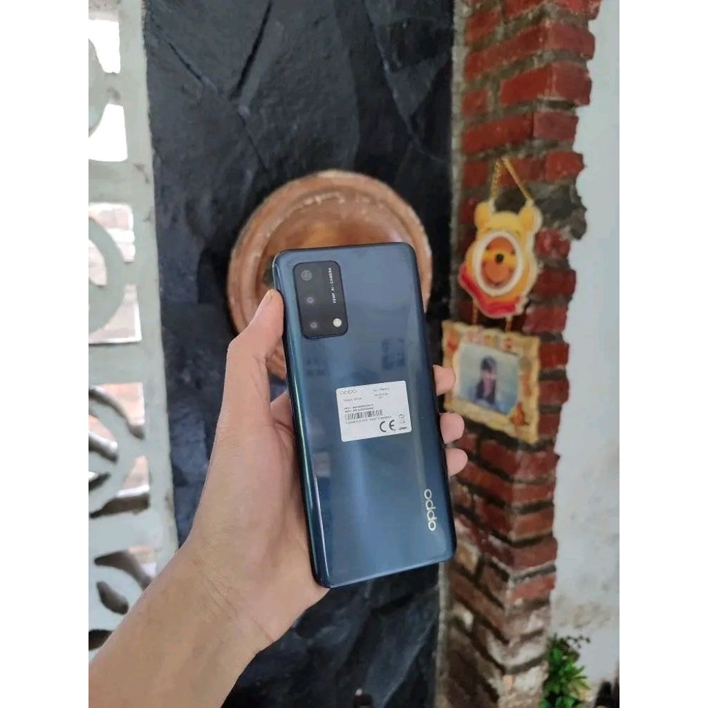 Oppo A74 ram 6+6/128 lcd masih ori sidik jari d layar aktif-minus wifi only