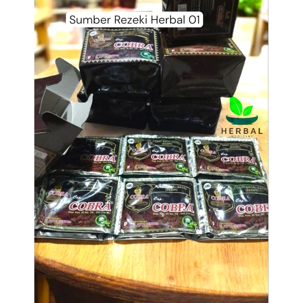 Jamu Herbal Cobra Gatal Serbuk