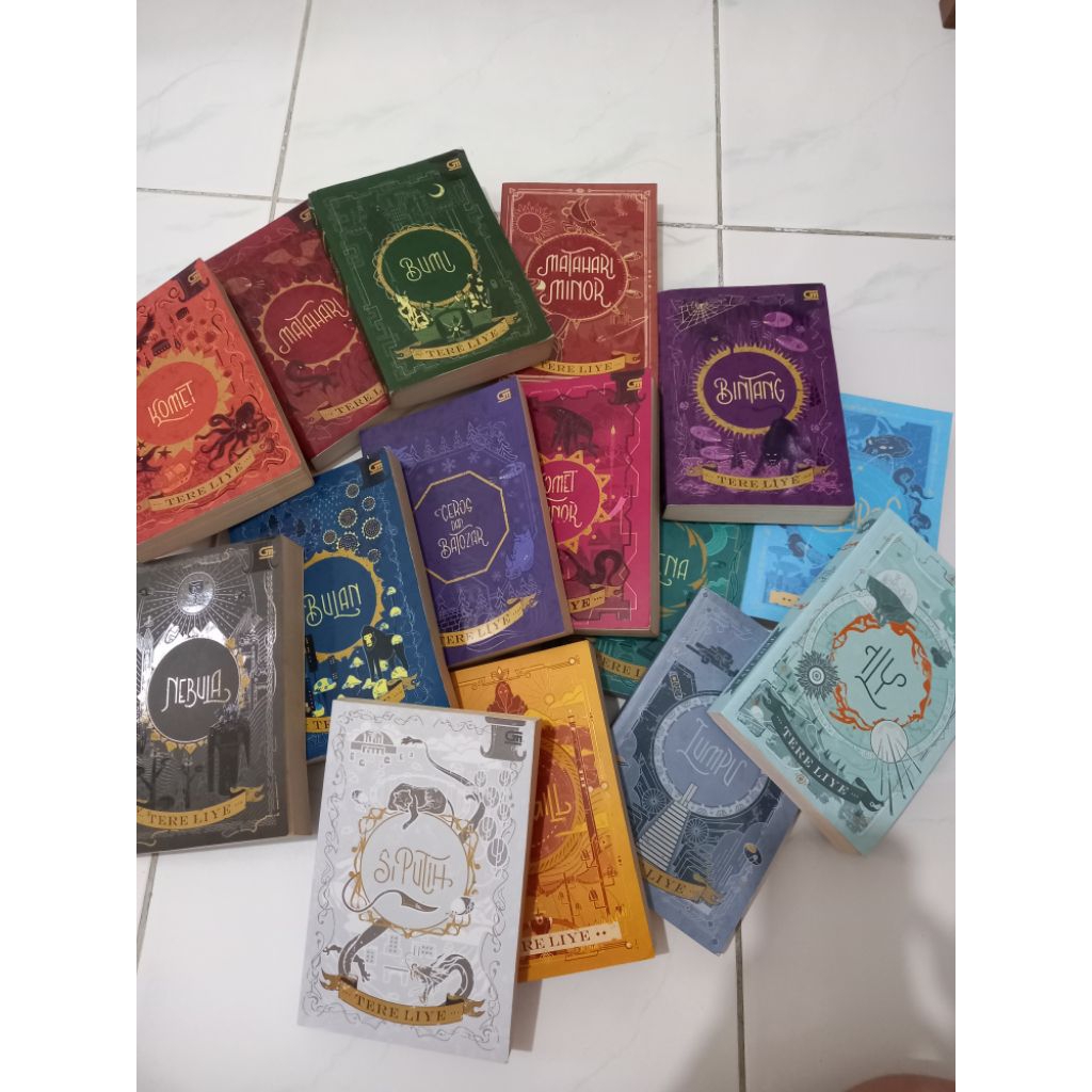 PRELOVED NOVEL BUMI SERIES ORIGINAL