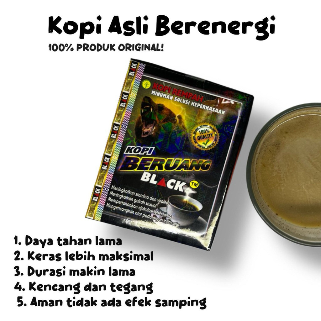 [Herbal] KopiRempah BeruangBlackOriginal