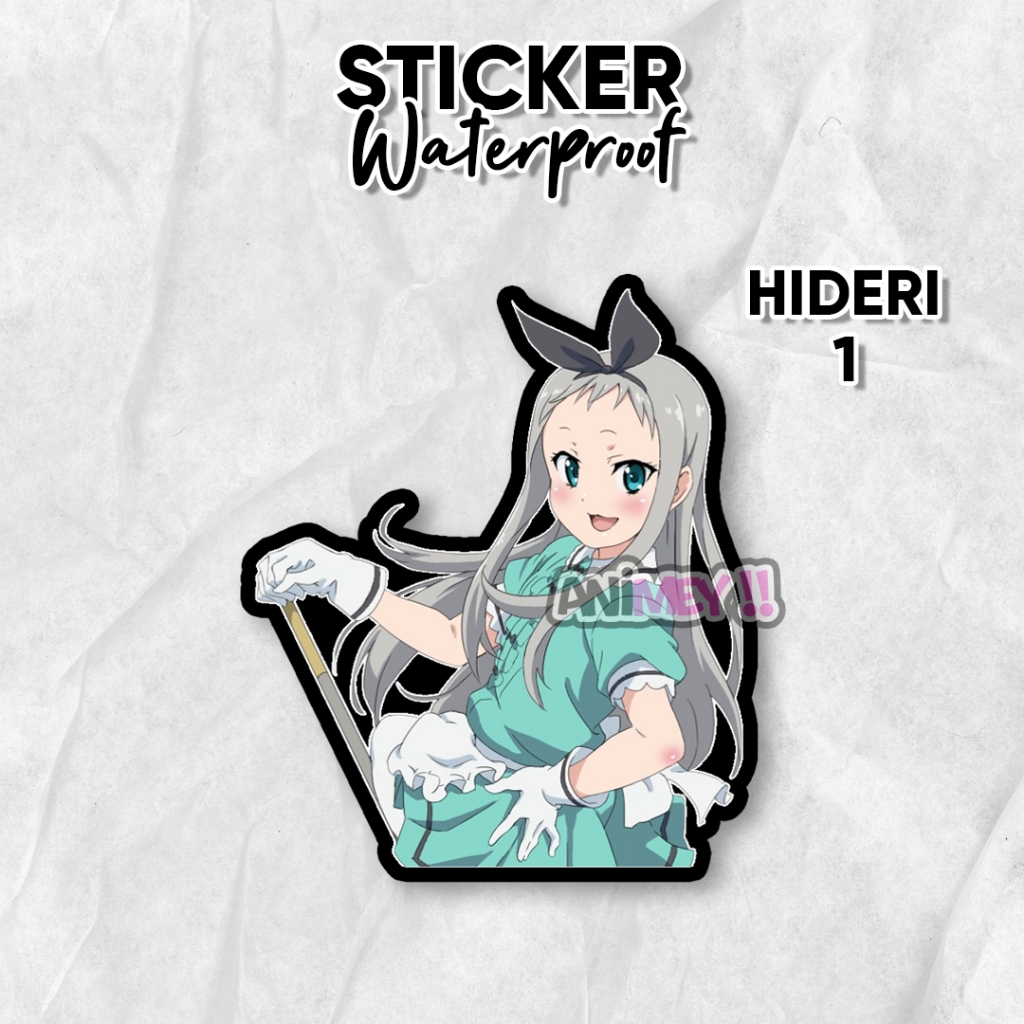 Stiker Hideri Kanzaki Anime Blend S / Sticker Anime Waterproof