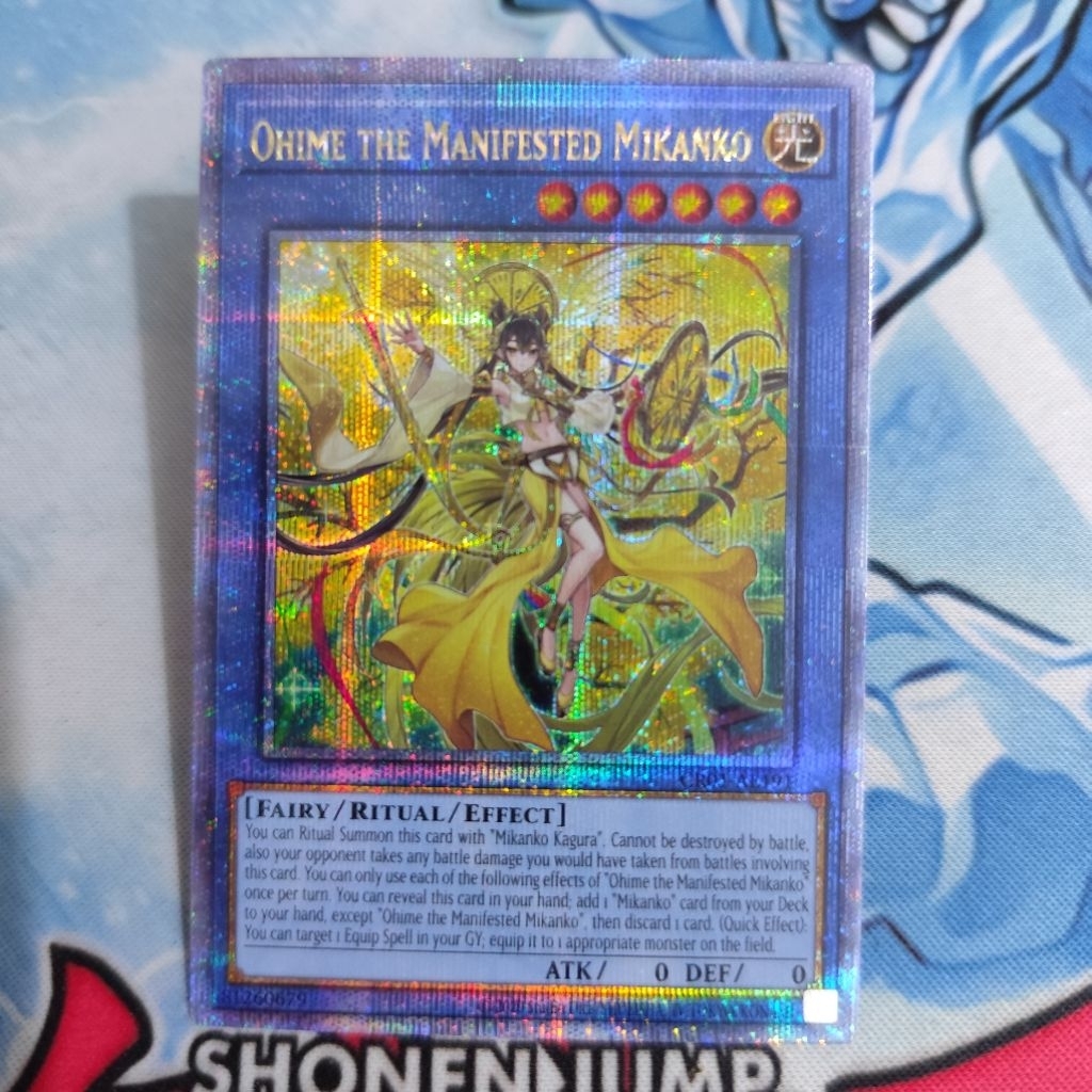 Yugioh AE Ohime The manifested Mikanko CR01-AE191 QCSE Original