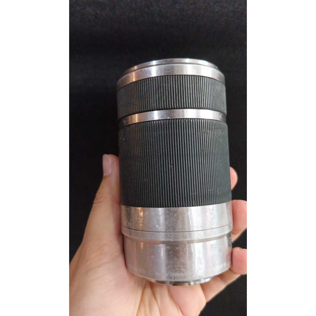 Lensa Tele Sony 55-210mm OSS Mirrorless E Mount APSC Kamera