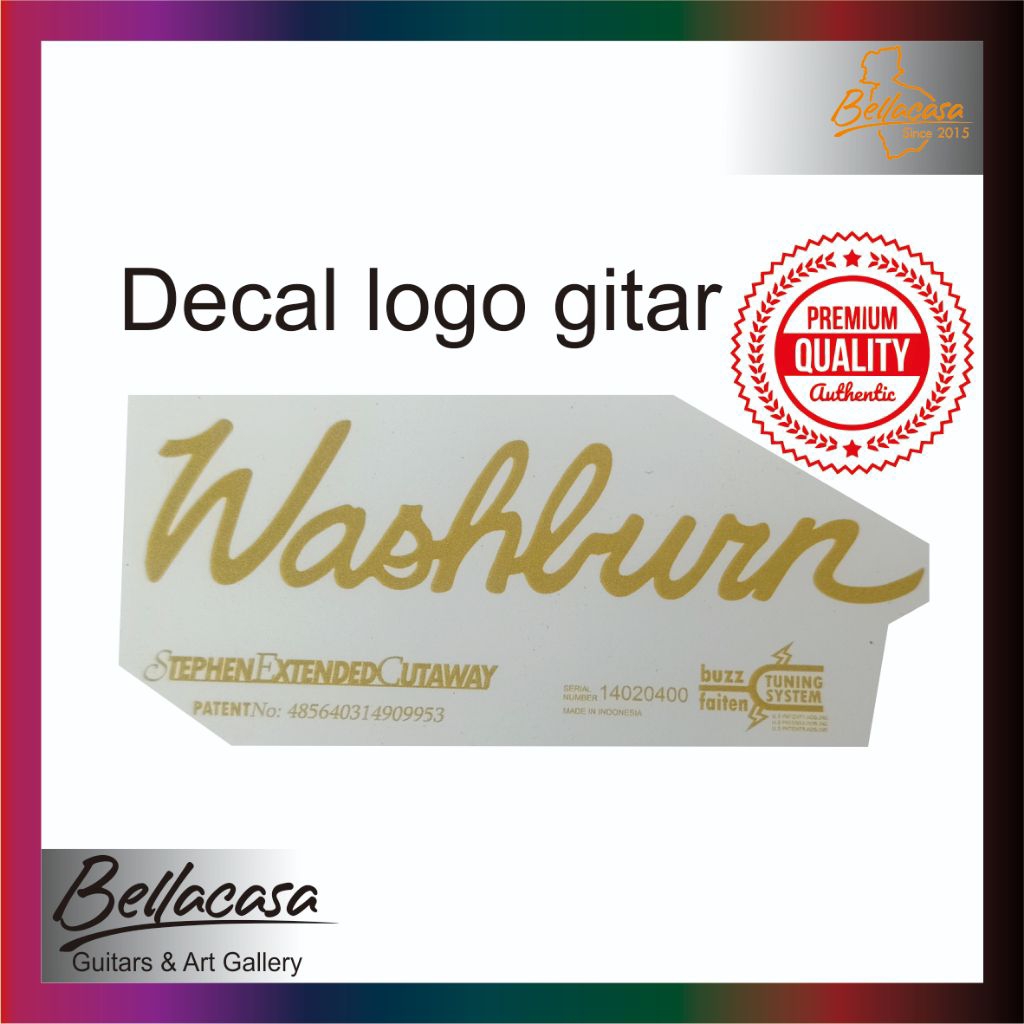 decal logo washburn