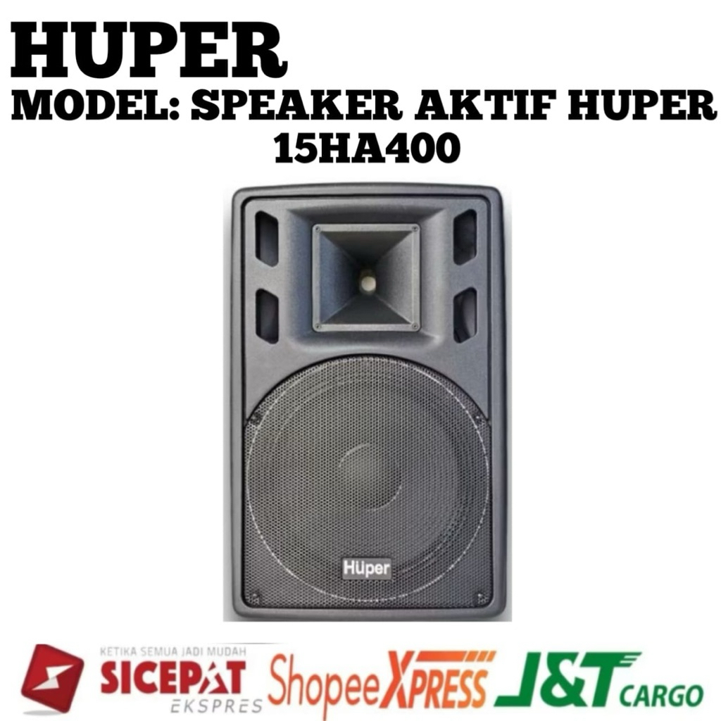 Speaker Aktif Huper 15ha400 Original Speaker 15inch Huper 15ha400