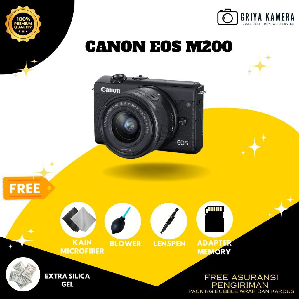 KAMERA CANON EOS M200