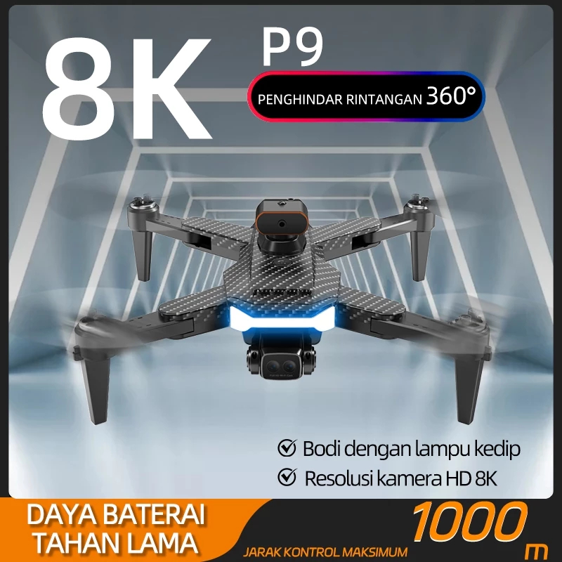 [Battery Only] P9 Drone Camera Jarak Jauh