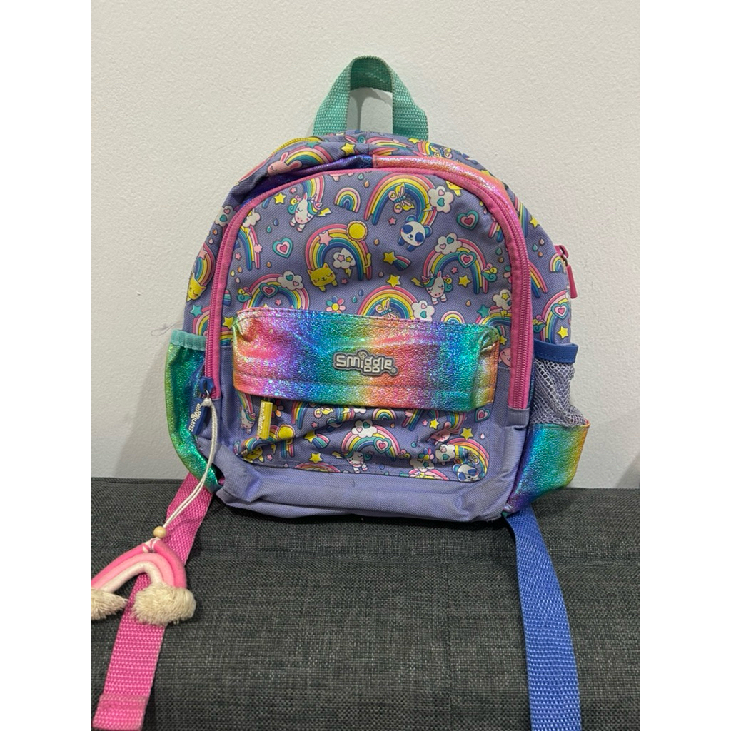 Preloved - Tas sekolah anak Smiggle Panda Original