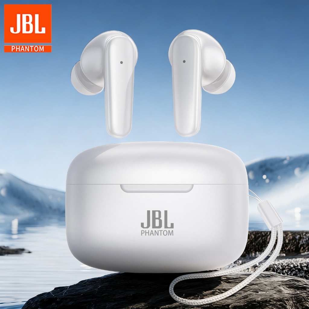 new cod jbl phantom ori tws earphone nirkabel tws asli bluetooth 5.3 headphone suara stereo 9d