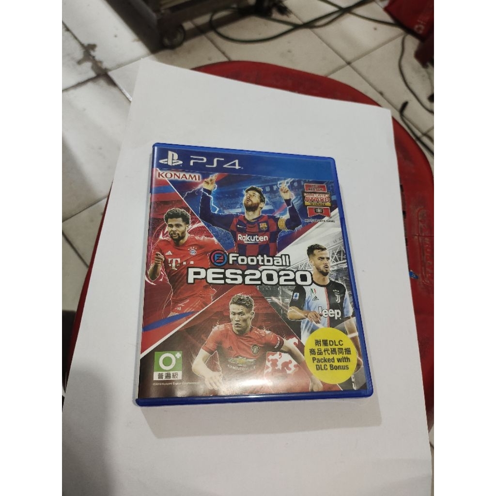 pes 2020 kaset original ps4