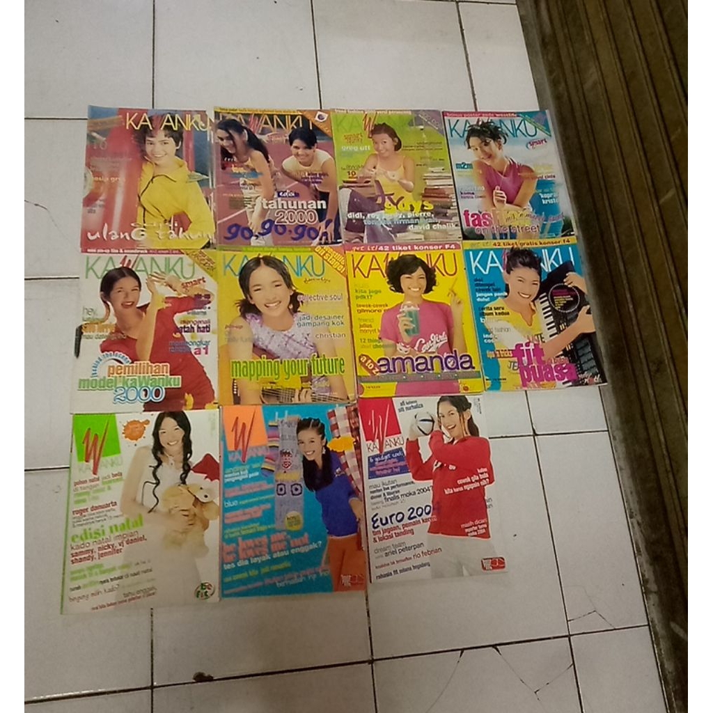 Majalah Kawanku 1998 s/d 2004 Dijual Satuan 