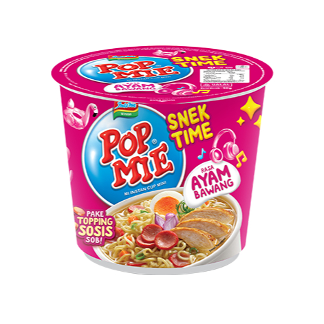 Pop Mie Instan Cup 75g | Mie Gelas Siap Seduh Rasa Lengkap