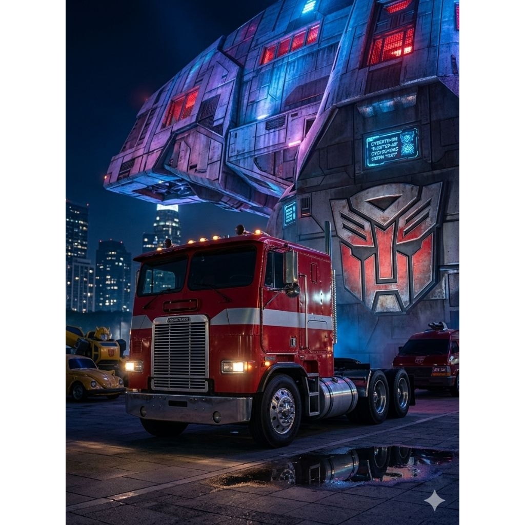 Hot Wheels Transformers Optimus Prime (HXH02)