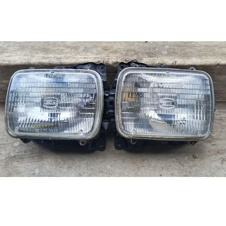 1SET HEADLAMP KOMPLIT BRACKET ORIGINAL KOITO JAPAN KIJANG SUPER