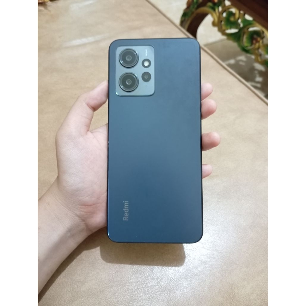 PRELOVED REDMI NOTE 12 4G 6/128 SECOND FULLSET, MULUS NO MINUS