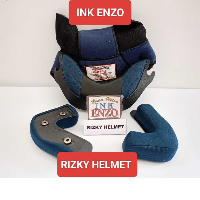 Busa Helm INK ENZO, SET BUSA HELM INK ENZO, SPON INK ENZO