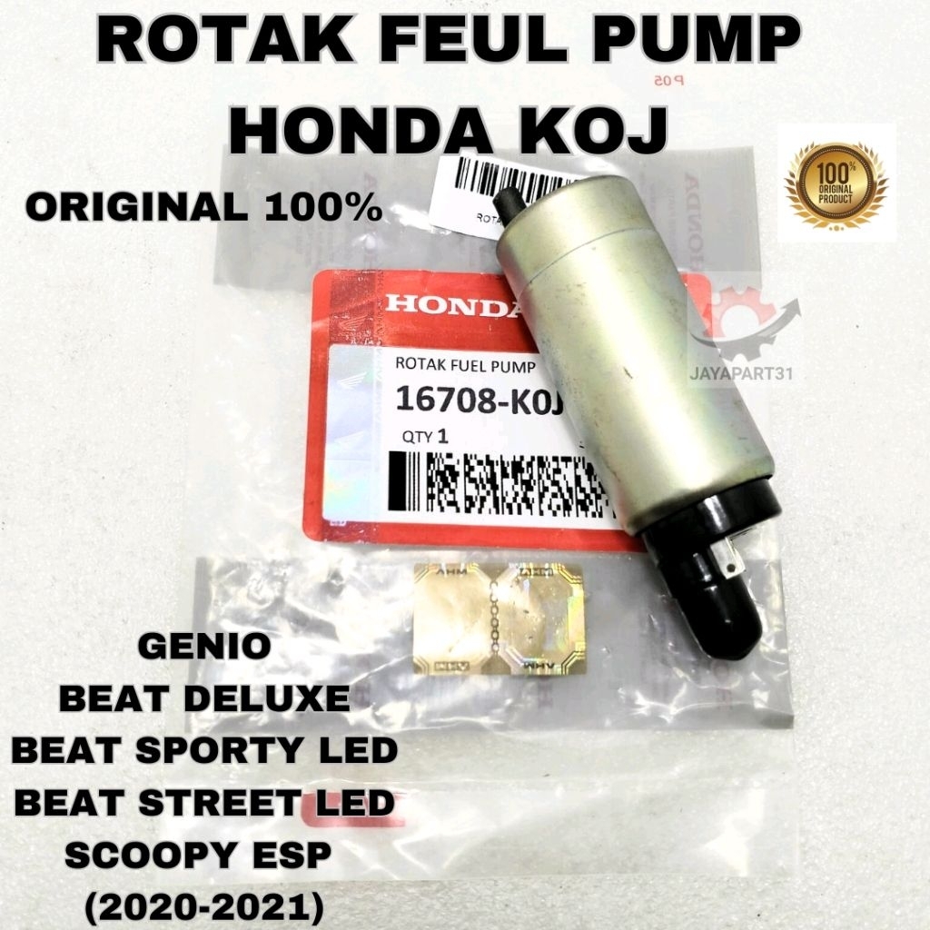 ROTAK KOJ HONDA ORIGINAL AHM GENIO BEAT LED BEAT STREET LED SCOOPY FI
