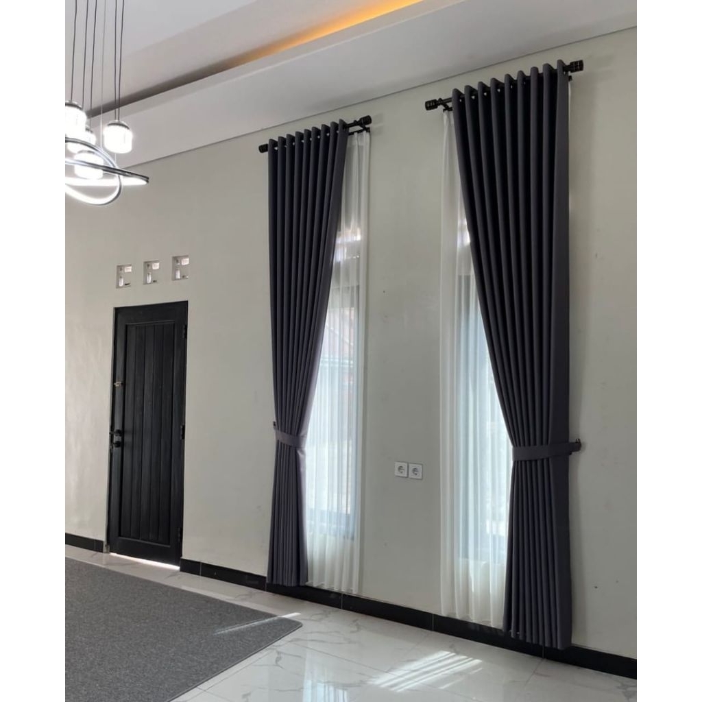 Besst seller, Gorden Jendal 6 Gelembung Goeden Blackout import, Gorden jendela mewah