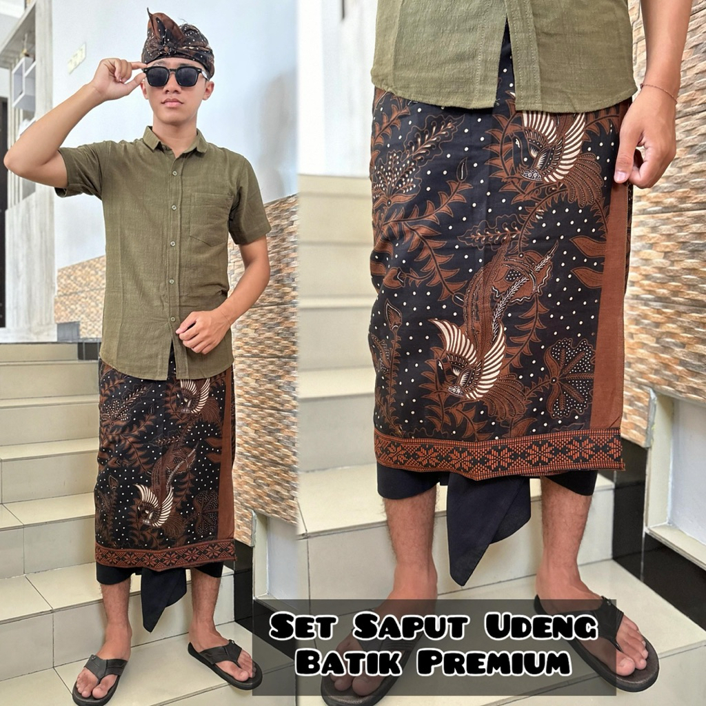 SAPUT DAN UDENG BATIK BALI KLASIK