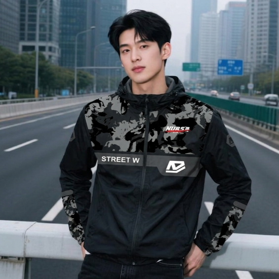 Freestyle Jaket Waterproof Anti Air Taslan Jaket Outdoor Hiking Windproof