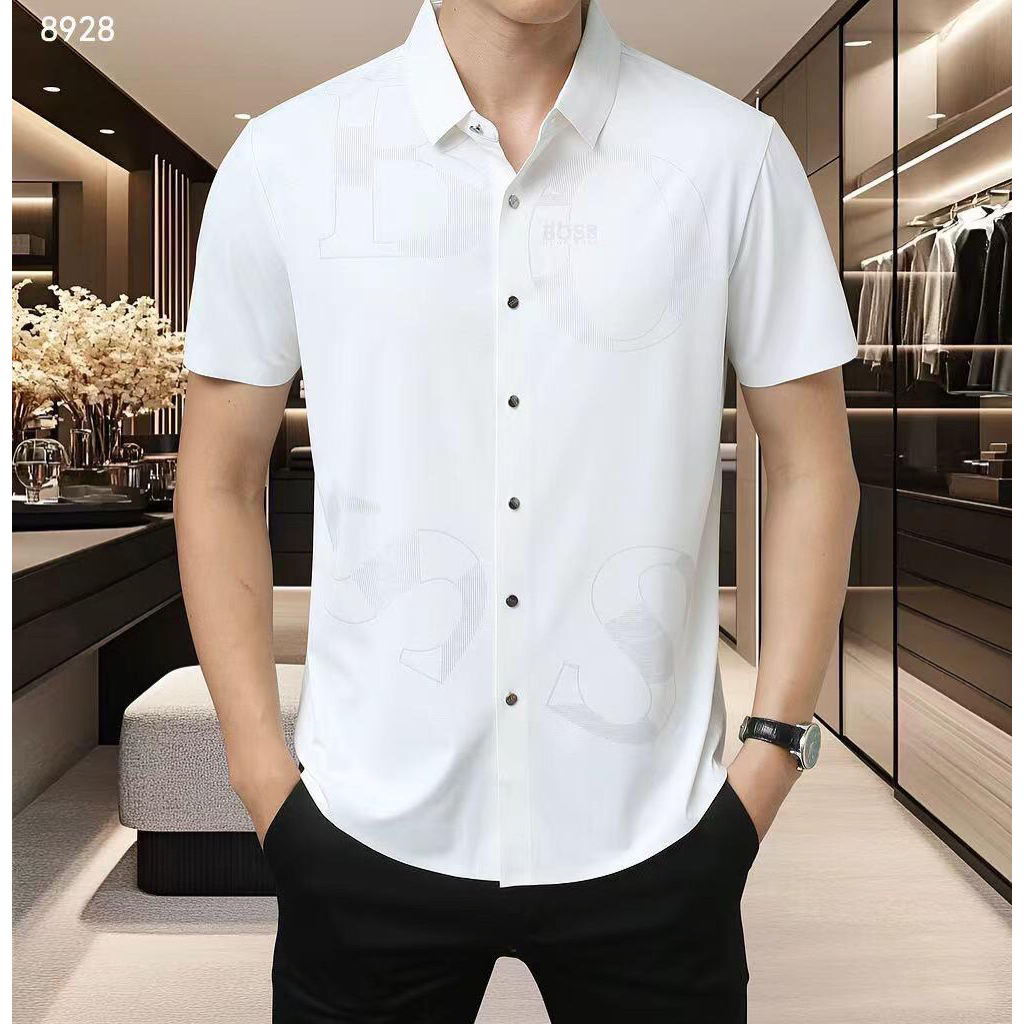 Kemeja  pria fashion casual branded # ABS-05B