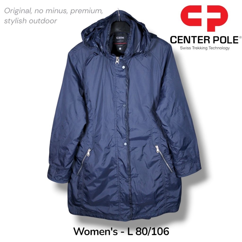 Center Pole Jaket Outdoor Parka Wanita Size L