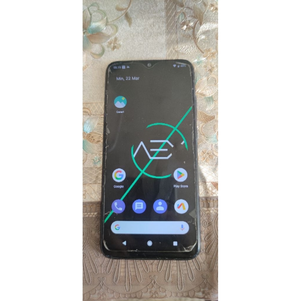 REDMI NOTE 7 4/64 SUDAH UBL CUSTOM ROM MINUS LCD ADA NODA POJOK BAWAH DAN TOMPEL HITAM DI LAYAR, SES