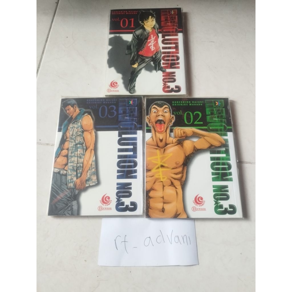 Komik Kolpri Revolution No 3 No.3 1-3 (Tamat) Like New