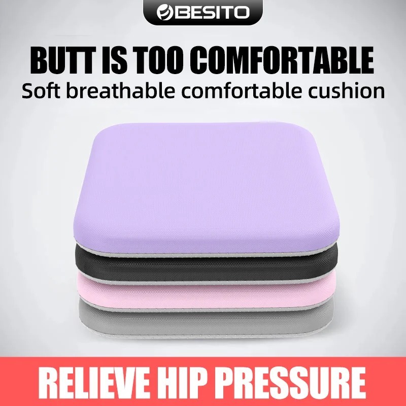 Bantalan Alas Duduk Seat Cushion Orthopedic Sponge Mat Orthopedic Seat Cushion Mendukung Postur Dudu