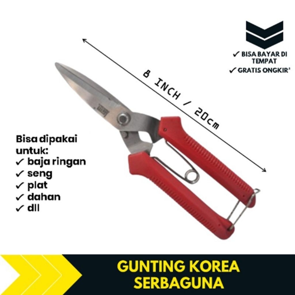 Gunting Korea Multifungsi merk Camel Gunting korea serbaguna merk camel