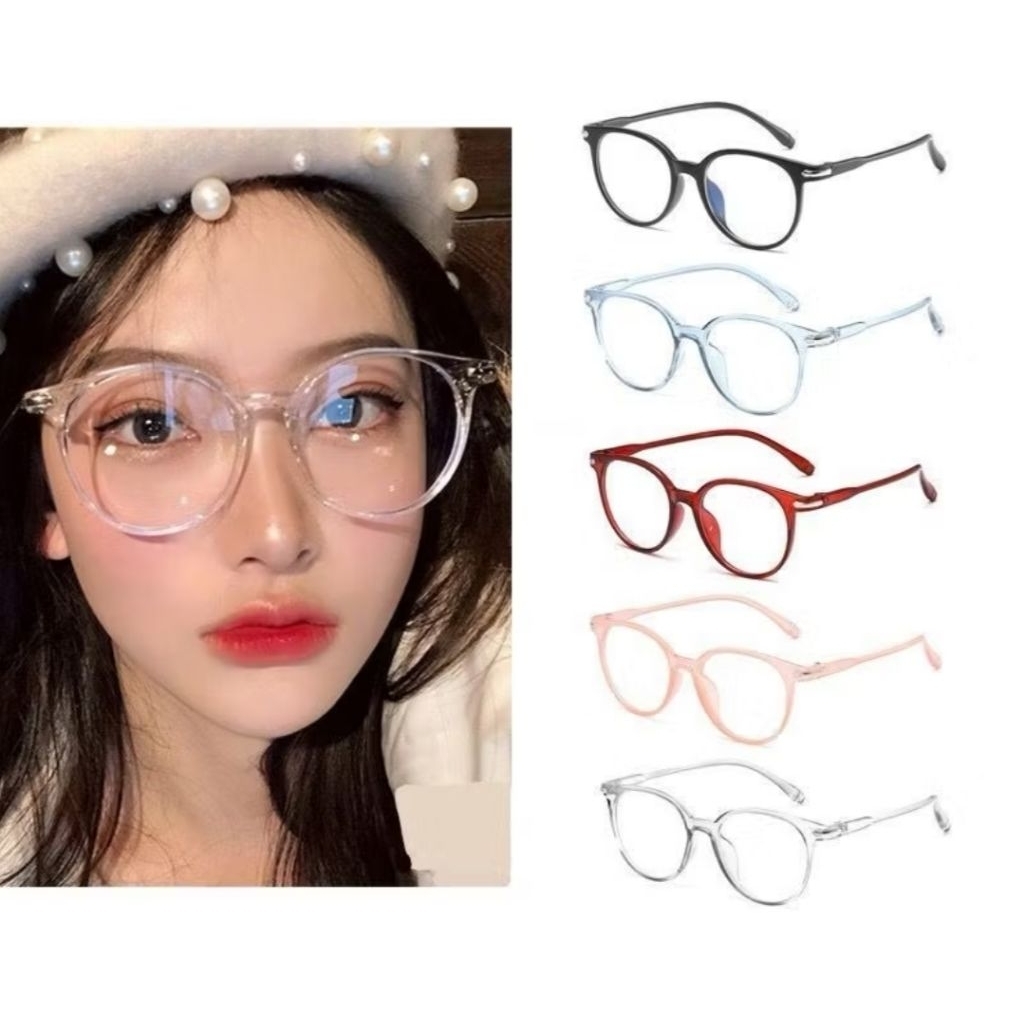 GMS - Kacamata Fashion Kacamata Anti Radiasi Bening Min 1 Murah Makassar