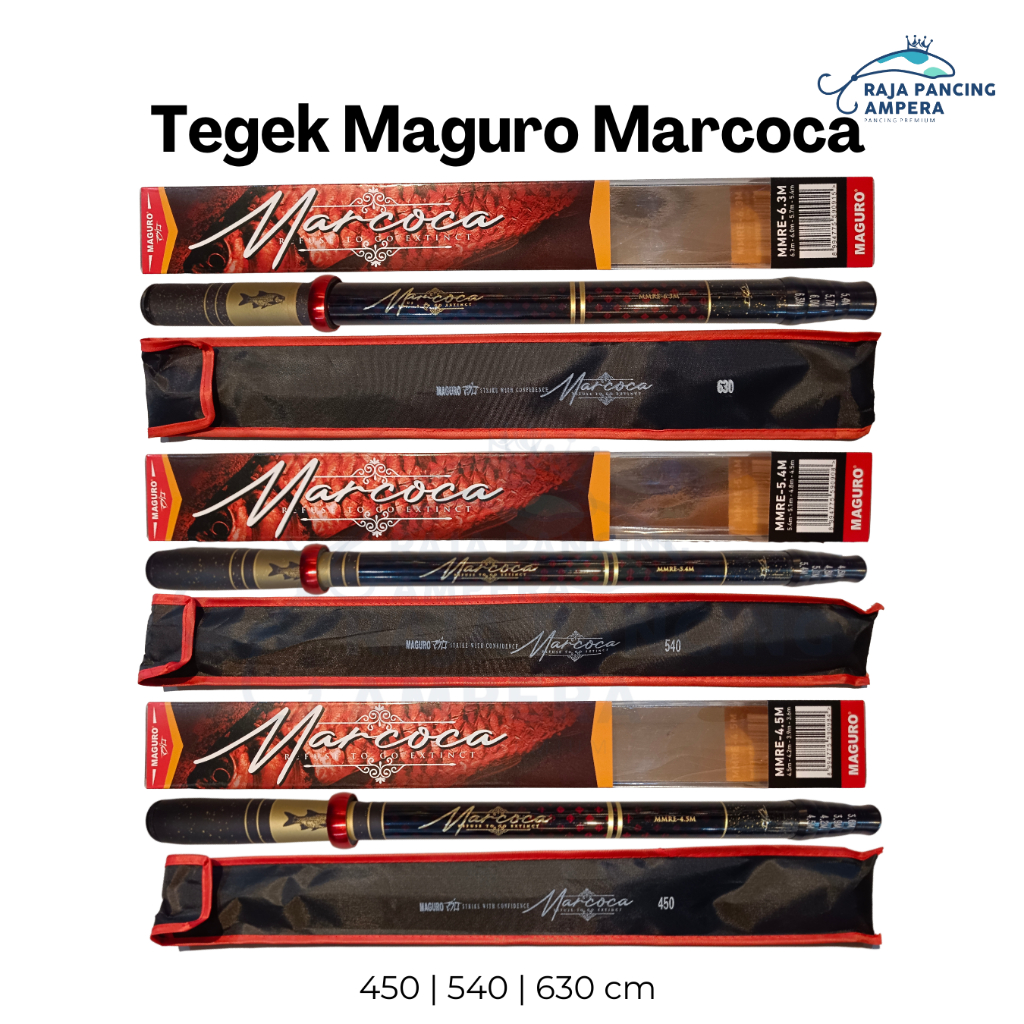 Tegek Maguro Marcoca Carbon Zoom Pole