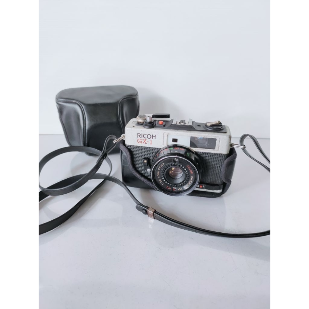 Kamera analog vintage Ricoh GX-1 made in Japan berfungsi normal camera photo film classic koleksi ka