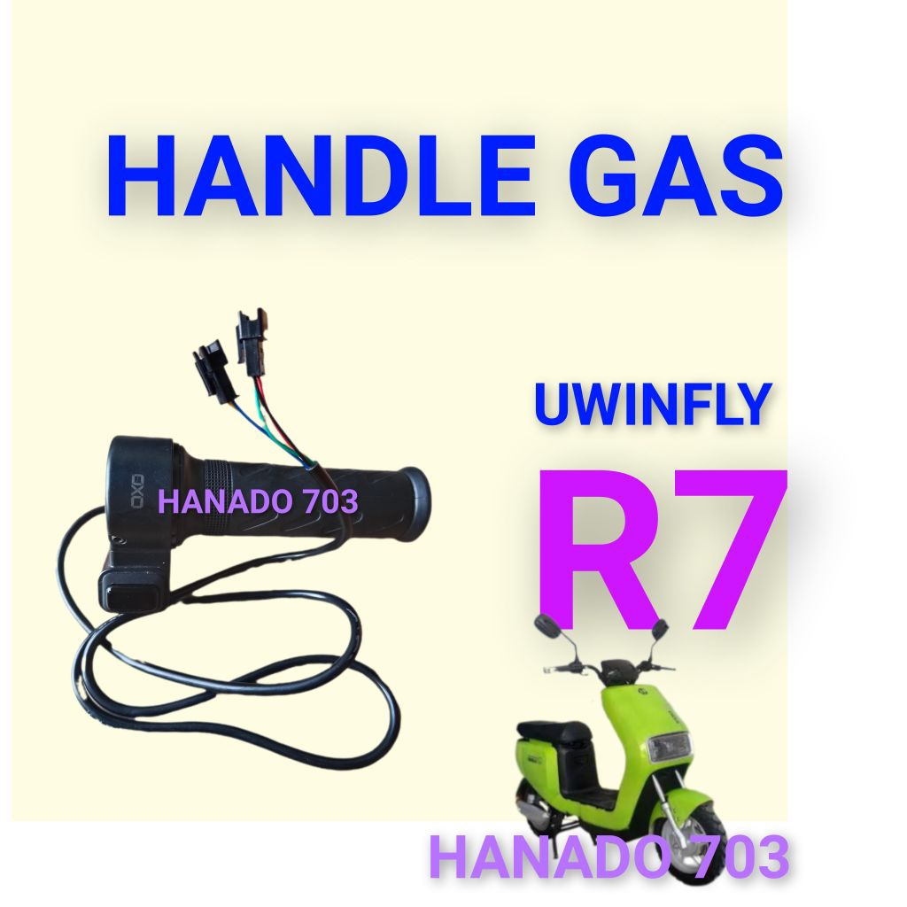 handle gas sepeda listrik uwinfly R7 throttle gas sepeda listrik uwinfly r7