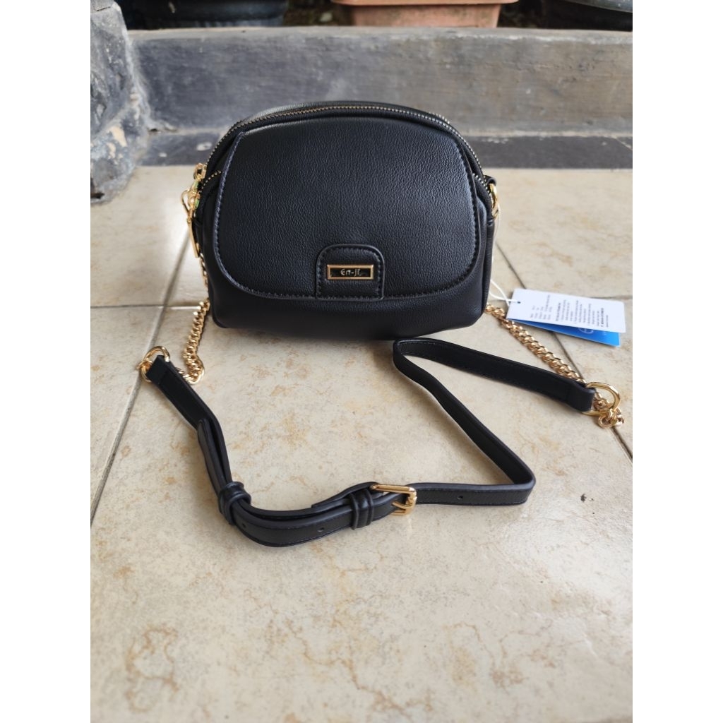 Tas Selempang En-ji Yubu Hitam New