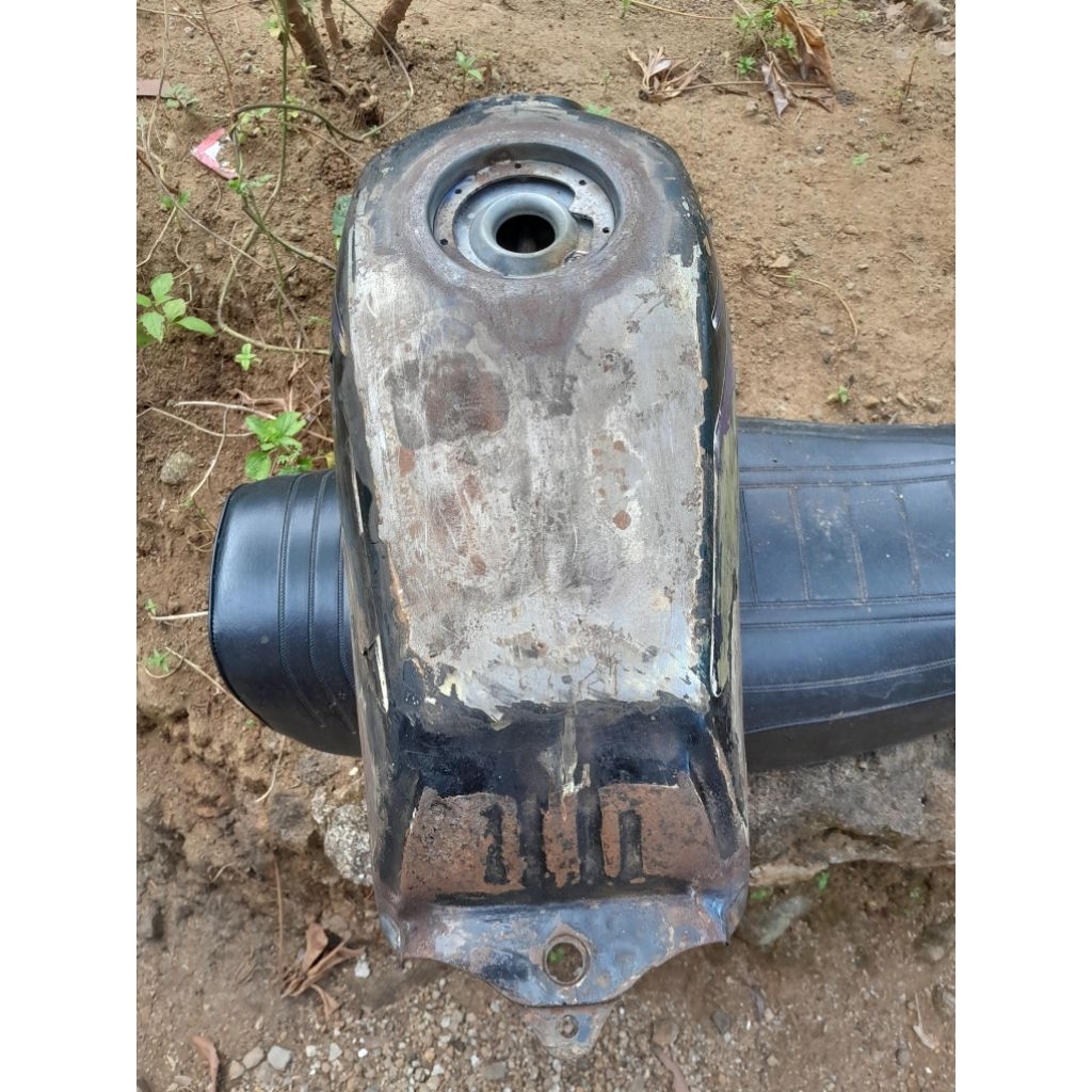 Tengki honda gl pro gl max neotek  original modif nat lurus