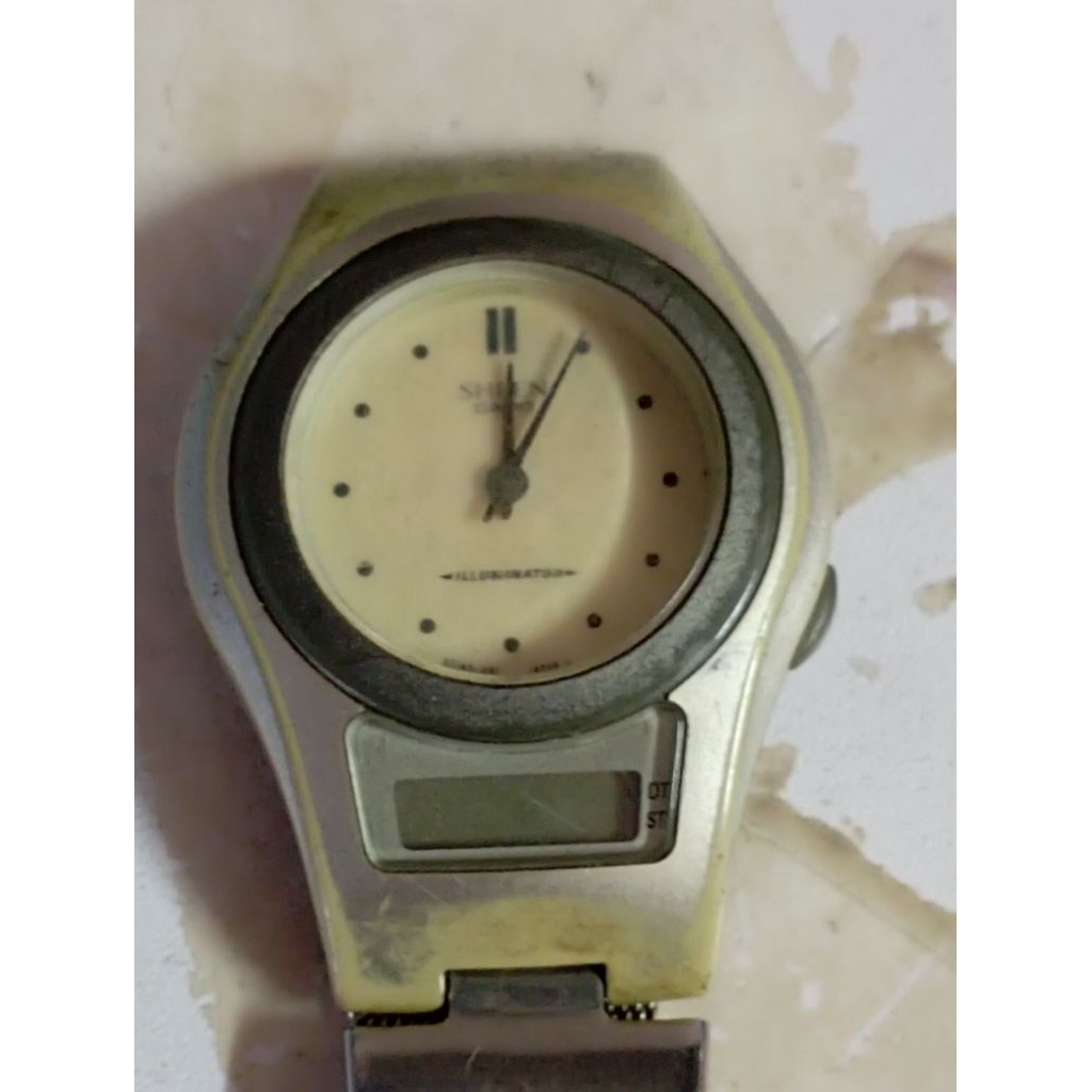 jam casio sheen kondisi off (rusak)