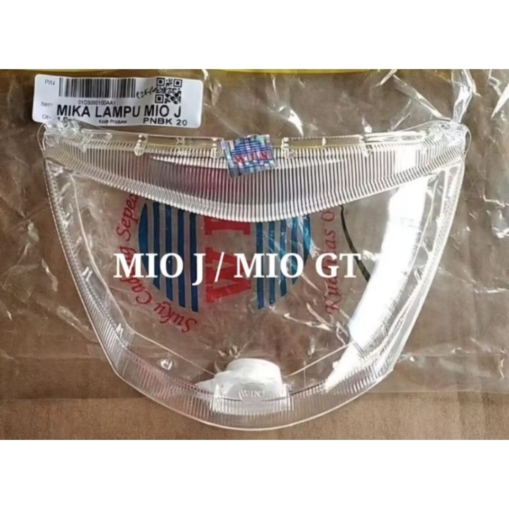 Mika Kaca Lampu Depan MIO J / MIO GT 2011-2015 Merk WIN