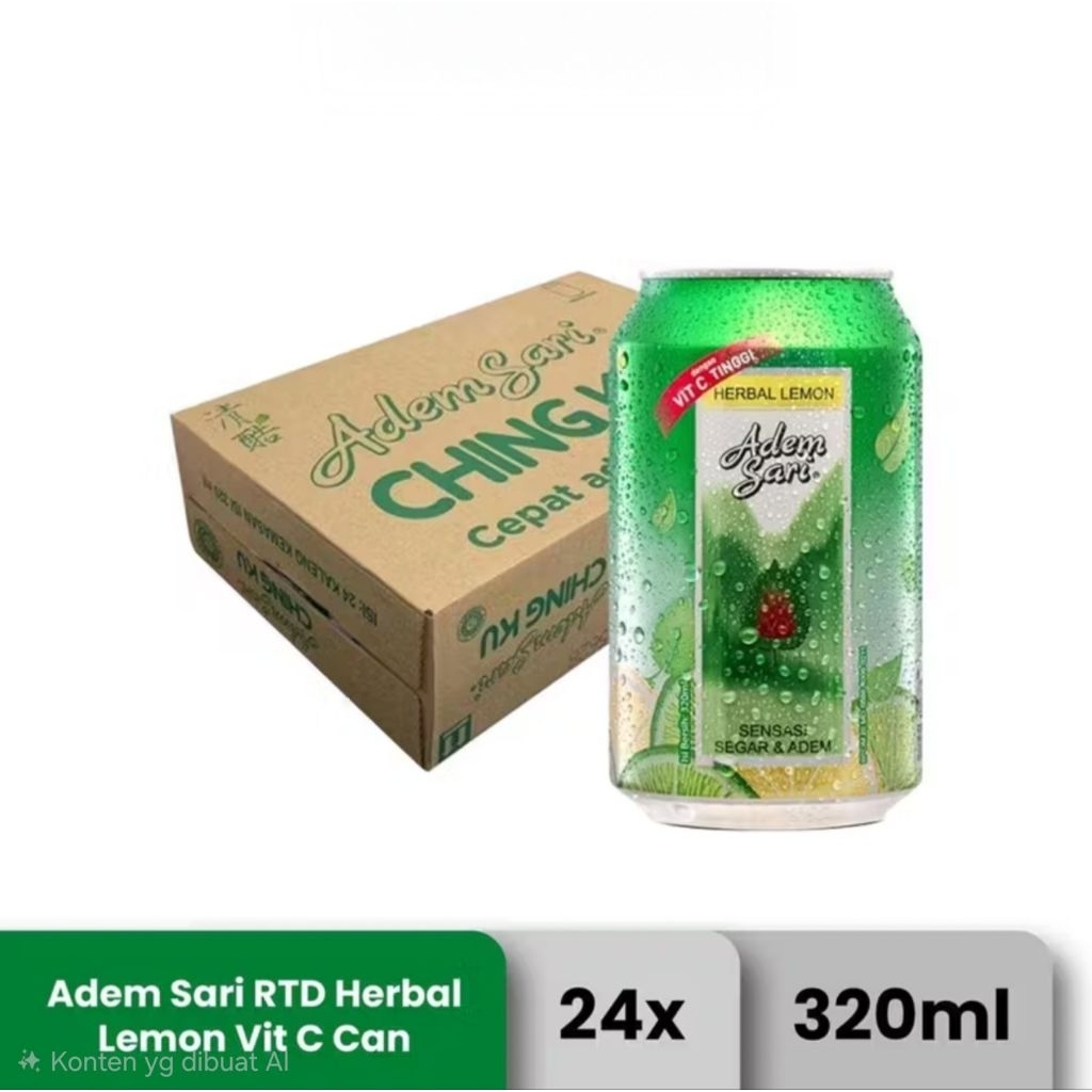 Adem Sari Ching Ku Kaleng 1 dus @24pcs