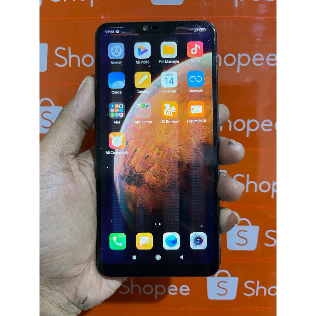 Mesin mi 8 lite minus 4/64 normal minus lcd_unit