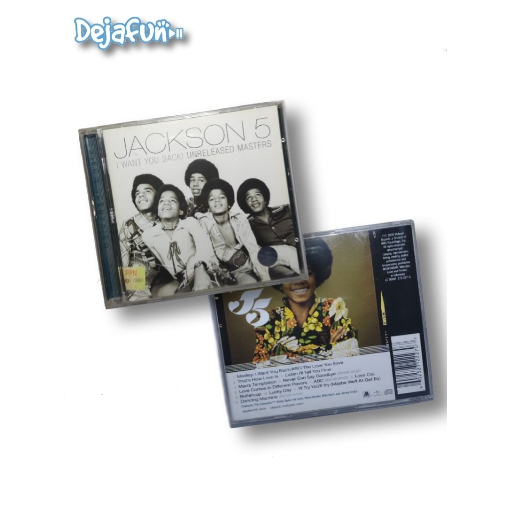CD Jackson 5 Unreleased Master